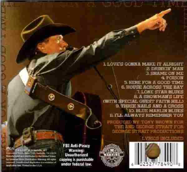 【欧美乡村】GeorgeStrait-2011-HereforaGoodTime(FLAC)