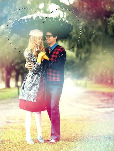 用Photoshop营造出浪漫甜蜜的效果