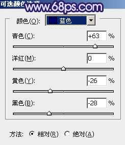 Photoshop将室内美女图片调成经典淡蓝色