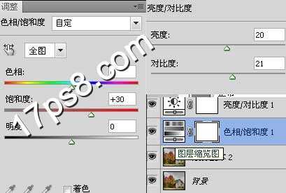 photoshop将风景图片制作出油画效果