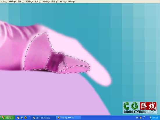 PS鼠绘美丽新娘