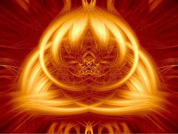 PS利用滤镜及图层叠加制作抽象的火焰光束