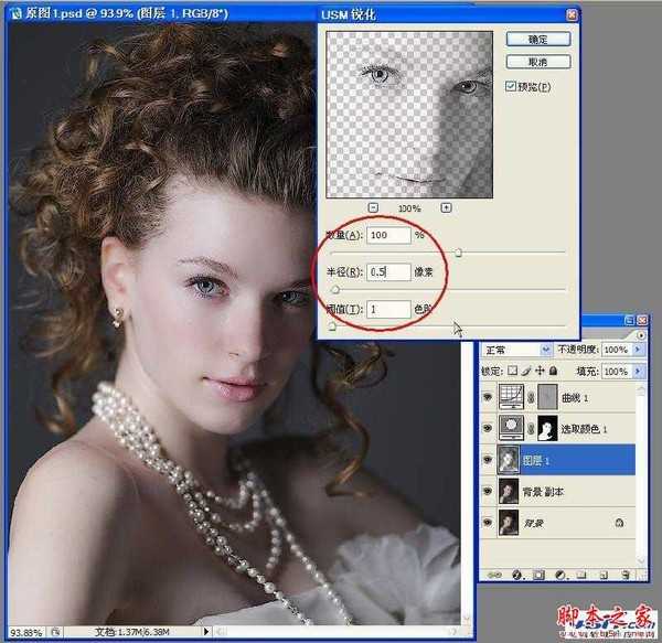 PhotoShop(PS)锐化照片实例教程详细解说