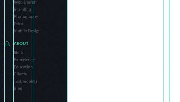 PS教你设计有范儿的个人作品时间轴网页