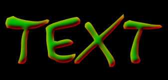 用PS制作可爱的史瑞克卡通文字