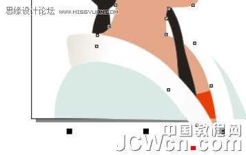 CorelDRAW鼠绘教程:绘制宋代女词人李清照