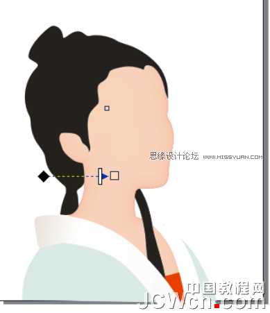 CorelDRAW鼠绘教程:绘制宋代女词人李清照