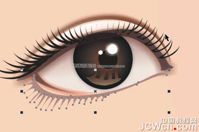 CorelDRAW鼠绘教程:绘制宋代女词人李清照