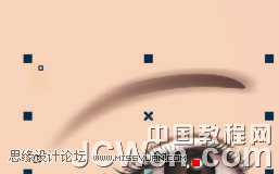 CorelDRAW鼠绘教程:绘制宋代女词人李清照