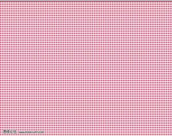 教你用PS简单快速制作可爱的格子信纸