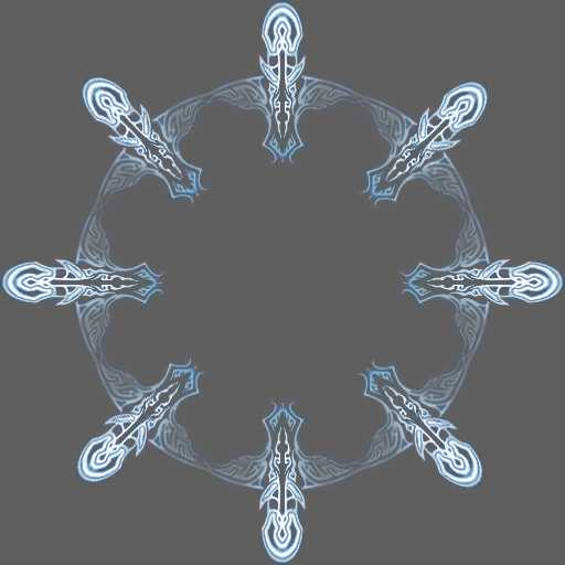 PS CS6制作超酷的魔法旋转阵GIF动态图