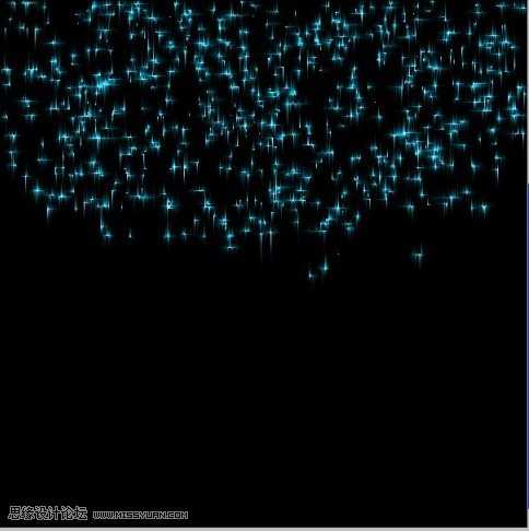 PS利用风滤镜制作点点星光