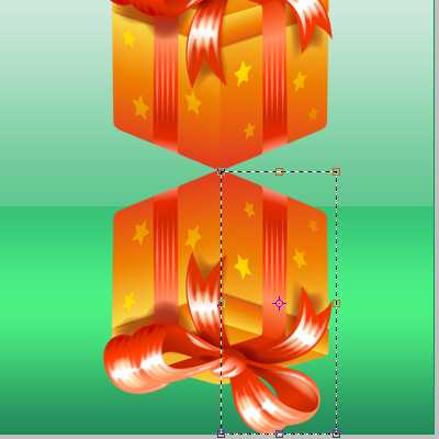 ps怎么做倒影效果 ps为礼物盒制作倒影效果