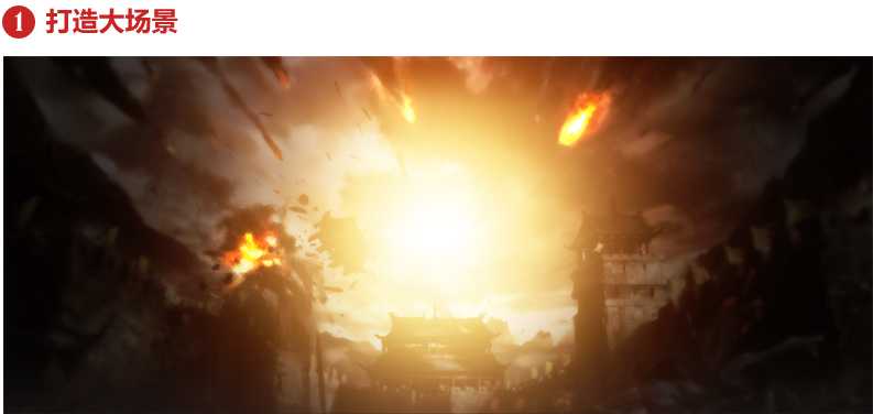 PS快速合成打造酷炫抢眼的逆光游戏海报