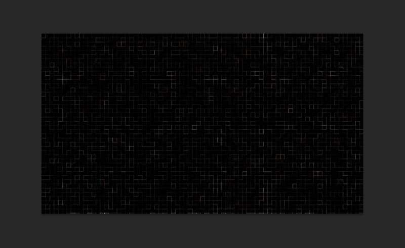 PS只用一分钟快速制作马赛克背景