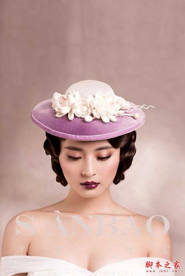 浪漫怡人 新娘造型 杂志大片欣赏