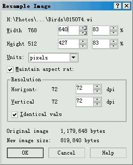 CorelDRAW10导入Resample(重新取样)位图方法和步骤介绍