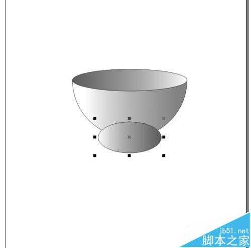 CorelDRAW怎么画一个素描的碗?  cdr素描碗的绘图方法