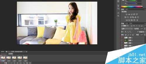 photoshop简单制作绚丽的gif动态图