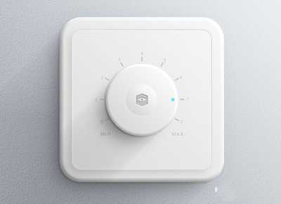 教你使用PS绘制一枚清新优雅的调节旋钮换挡图标