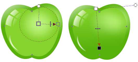 用CDR打造真实的水晶青苹果
