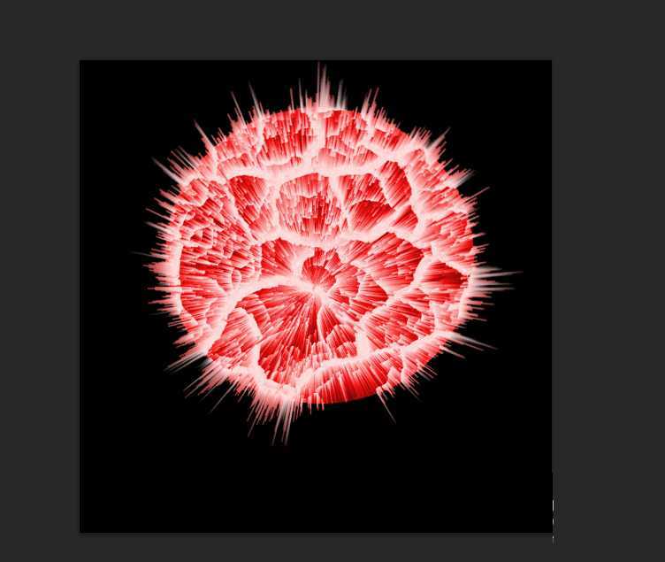 Photoshop制作超炫的星球爆炸效果图