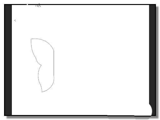 PS怎么画一个大红色的蝴蝶?