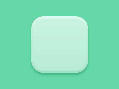 ps怎么设计一款粉绿色舒适主题风格的时钟图标?