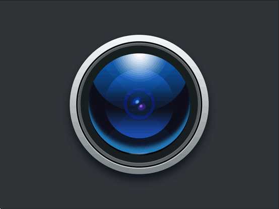 PS怎么画一个逼真的相机镜头效果?