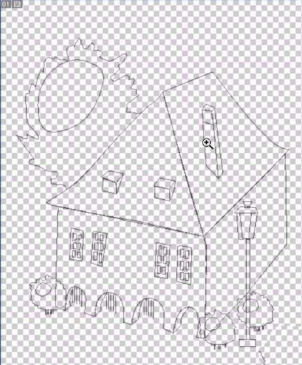 ps怎么画房屋图并上色? ps绘制卡通房的教程