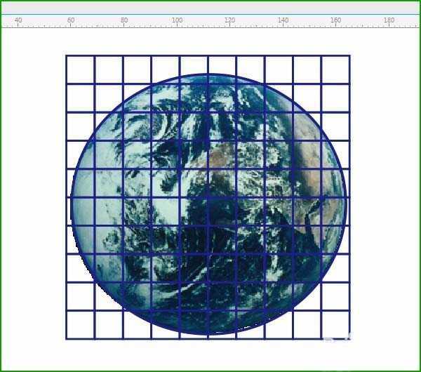 cdr怎么画地球仪? cdr设计地球仪的教程