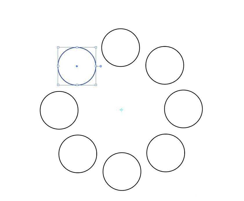 ai怎么按指定角度旋转图形? ai图形旋转复制技巧