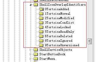 TortoiseSVN文件夹及文件图标不显示问题解决方法(兼容xp、window7与64位)